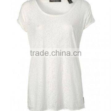 Custom Cotton and Polyester women's T shirt