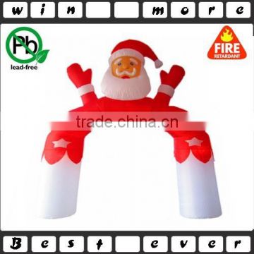 Hot sale professional commercial used cheap custom inflatable arch for Christmas festival