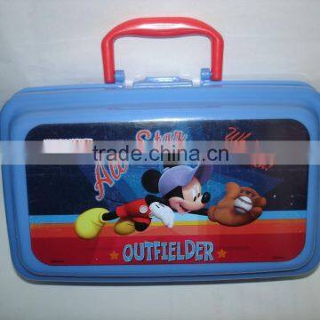 Hard Plastic Lunch Box With Handle,plastic Lunch Box for Kids ,plastic Lunch Box With Handle photo-3