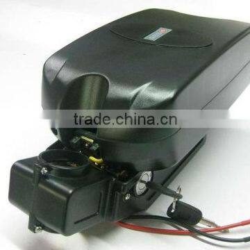 36V 12A frog type case lithium battery electric bike battery with BMS and charger