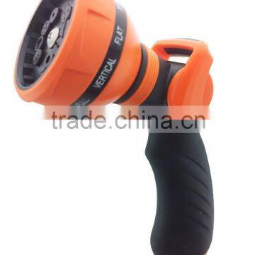 10 Patterns Thumb Control Plastic Garden Hose Nozzle Handy Grip photo-2