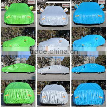Printing Logo PEVA Material Dustproof Car Cover /anti Dust Auto Cover/ Anti Sunshine Car Cover photo-6