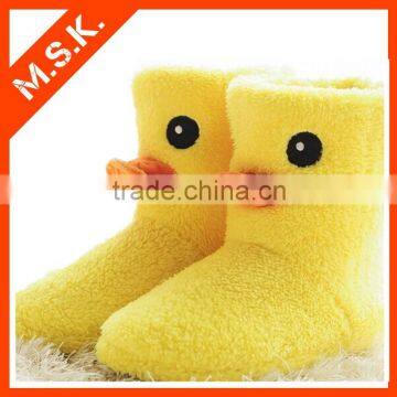 Girls warm shoes indoor boot slipper