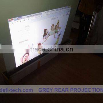 Dark grey color holographic rear projection screen film,rear projection film screen