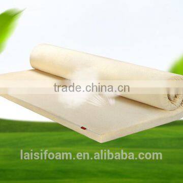 100% polyester memory foam mattress formattress cover with zipper LS-M-013 memory foam mattress