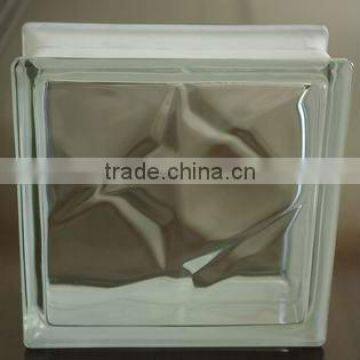 decorative glass wall brick with high quality