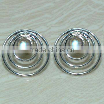 925 Sterling Silver Earring Rainbow Classic Stud Best Gift This Christmas