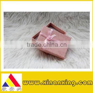 custom pink paper box for jewelry