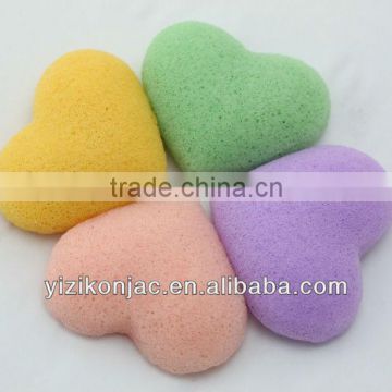 2013 hot selling natural facial sponge