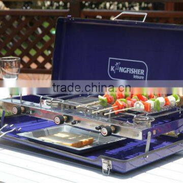 CE approved foldable outdoor portable gas grill