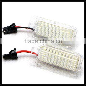 canbus error free white exact fit led license plate light lamp for mondeo/fis eta led number plate lamp tail light