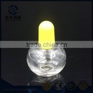 10ml Round Fancy Clear Glass Nai Polish Bottle Supplier's Choice photo-4