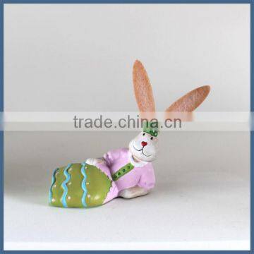 2016 Best Selling Lovely Ceramic Material Easter Bunny photo-5