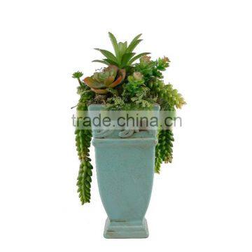 2015 Indoor Decoration Hot Sale Artificial Succulent Plants Succulent photo-2