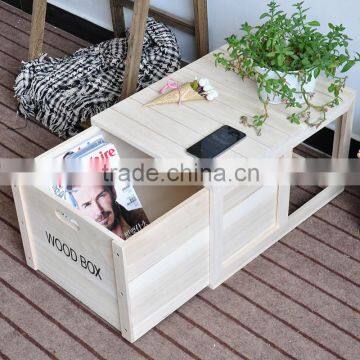 Drawer Box Case Wood