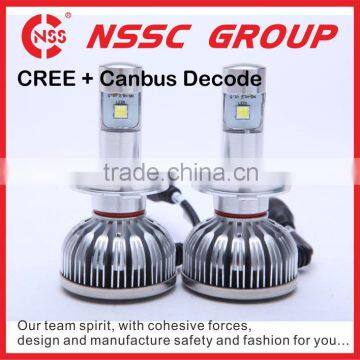 Hottest Sale12V 24V 38W High Low Beam 6000K Canbus Wholesale Automotive Headlamp Led Headlight Led Auto Headlight H4 photo-4