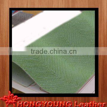 wavy grain add gitter leather for making fashion wallet,shoes upper