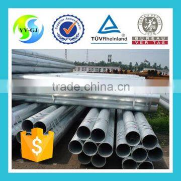 Construction material galvanized steel tube A369 for irrigation/steel pipe