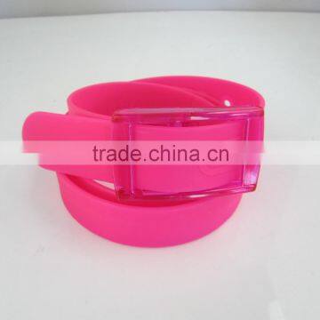 Candy color Silicone belts