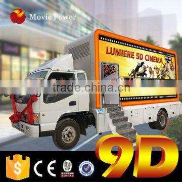 Cyprus popular 9d cinema vehicle with large carrying capacity