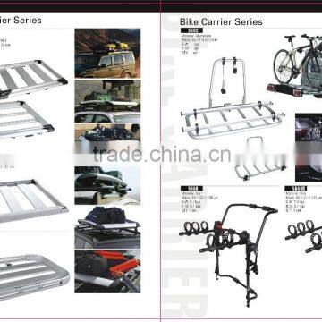 53" Universal Car Wagon Aluminum Roof Top Rail Rack Cross Bars Luggage Carrier