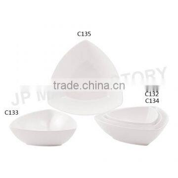 Hotter!! Triangle Melamine deep plate A5 material C133