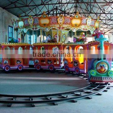 Kids & Adults amusement track electric train for Amusement Park and Shopping Mall