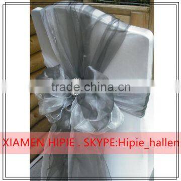 Wedding Organza Chair Cover Sashes Bow Sash Wedding Party Decoration