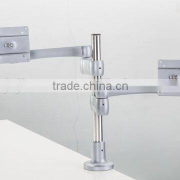 Other Office Furniture Metal Alumium Stock Desktop LCD Bracket Mount,LCD Bracket Dual Arm