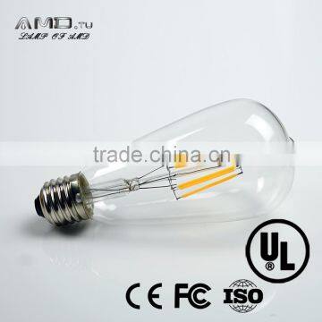 Clear antique vintage retro ST58 E26 E27 B22 energy saving chandelier5w Edison led lights led bulb