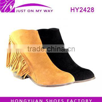 Most Popular Suede Boots Women Fashionable Winter Boot