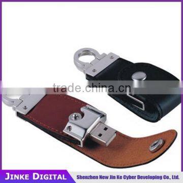 Good Quality leather case usb flash drive , USB 2.0 Best Wholesale Price Usb Flash Drive