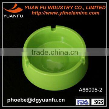 High quality round melamine color plastic ashtrays