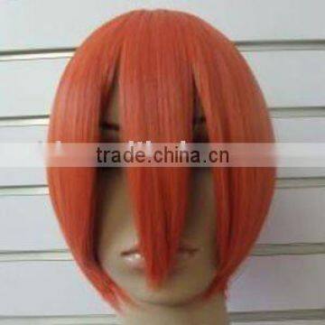 fashion red cosplay wig