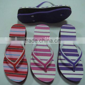 663 LOULUEN EVA Plastic Platform Wedge Heel Flip Flop Sandal For Lady