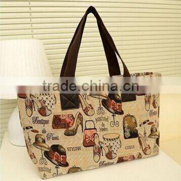 Personality graffiti shopping bag