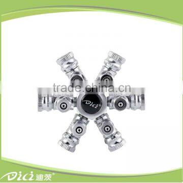 DICI CO2 Six-way splitter multi-ported valve aquarium accessories