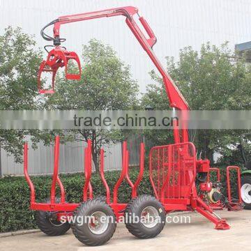2016 Hot Selling ZM5004 5 Tons ATV Log Trailers With Grapple