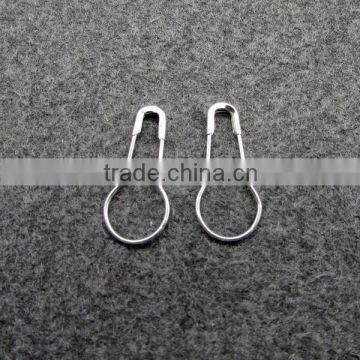 Nickel Safety Pin Pear Shape photo-3