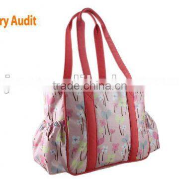 Pvc Printing Shoulder Baby Diaper Bag