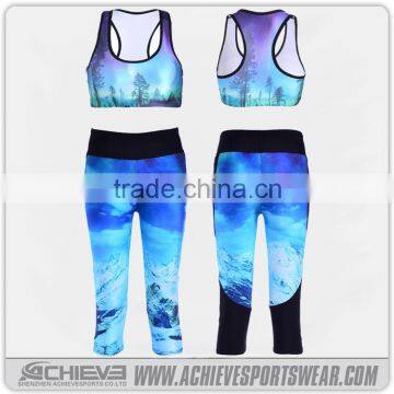 Wholesale custom made women's high waist yoga pants