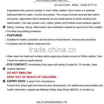 Leather Cleaner Leather Care Polish Cream Polish Cream in Car photo-3