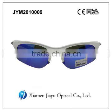 Adjustable Nose Piece Half Frame Sport Sunglasses