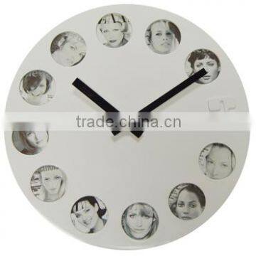 plastic wall clock PHOTO FRAME