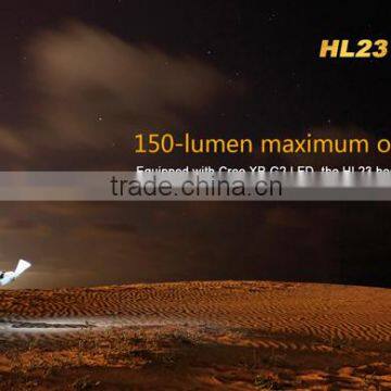 Fenix Headlamp HL23 Flashlight 150 Lumen Max Output With 55 Meter Beam Distance photo-2