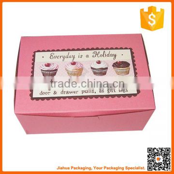 xiamen manufacturer white card food box packaging