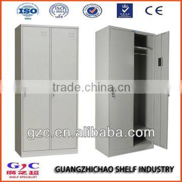 2 Door Steel Wardrobe Lockers for Staff