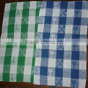 100% Cotton Yarn Dyed Jacquard Dishcloth