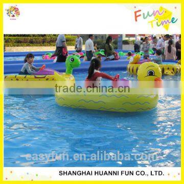 Aqua Used Water Park Rides Electric Bumper Boat photo-2