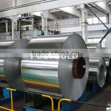 Plain aluminum coil